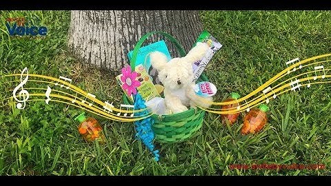 DIY Easter Basket with Recordable EZSound Box