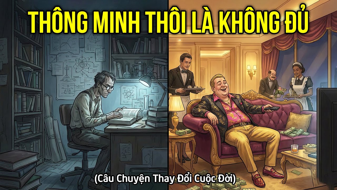 Tại Sao Bạn Nghèo Dù Rất Thông Minh | Câu Chuyện Đầy Sức Mạnh Về Sự Tập Trung Cao Độ