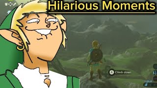 more HILARIOUS Zelda Breath of the wild Moments!