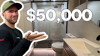 Details Can You Build a Luxury Bathroom for $50k (Start to Finish) Guide