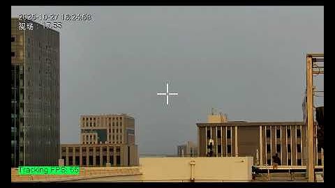 Firework High Speed Target Tracking By EO IR Cameras