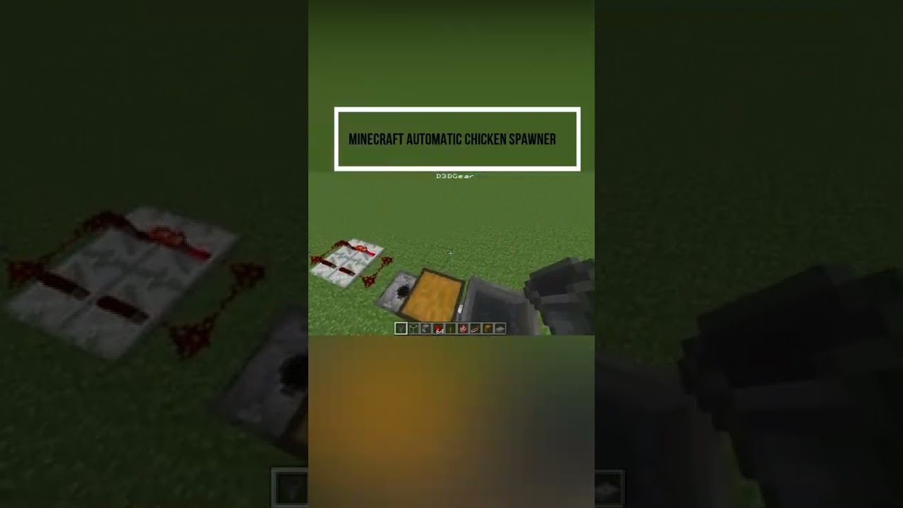 Making An Automatic Chicken Spawner. 