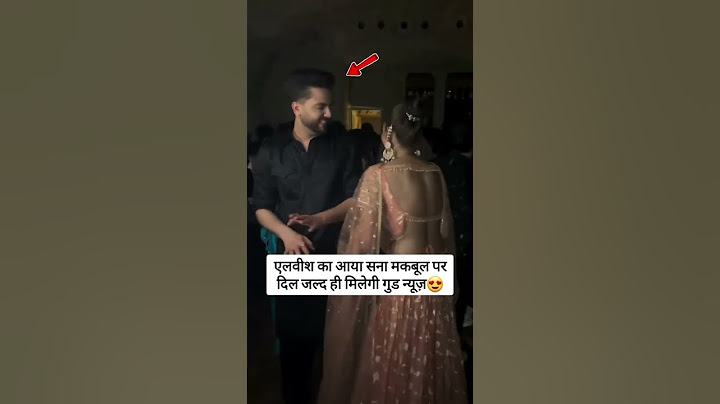 elvish yadav ka dil aya Sana makbul pe