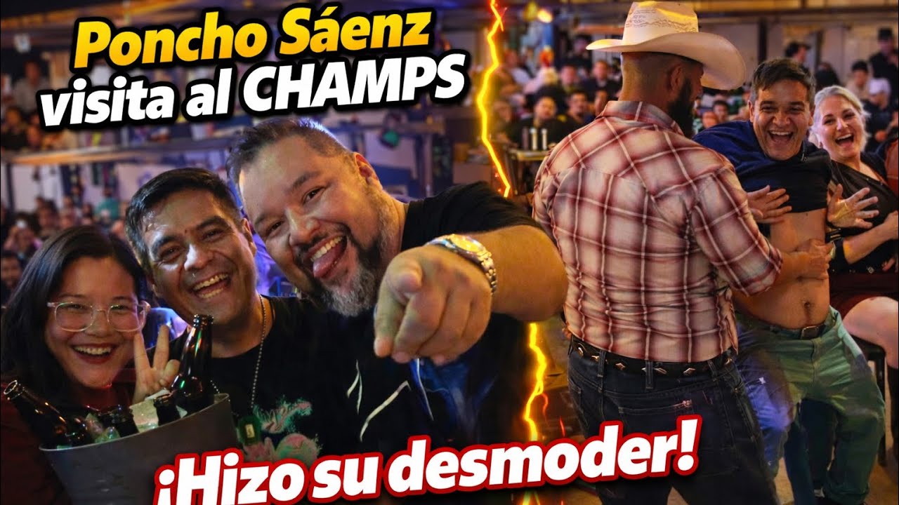 EL PONCHO HIZO SU DESM… EN EL CHAMPS !