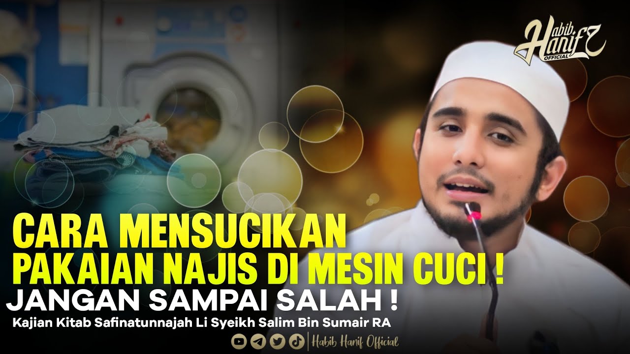 HABIB HANIF : HUKUM AIR YANG KEJATUHAN NAJIS | KAJIAN FIQIH SYAFI'I