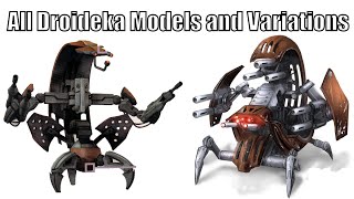 All Droideka Models and Variations