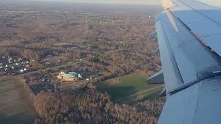 Landing in Richmond, Virginia. February 2024.