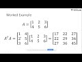 Finding Eigenvalues and Eigenvectors : 2 x 2 Matrix ...