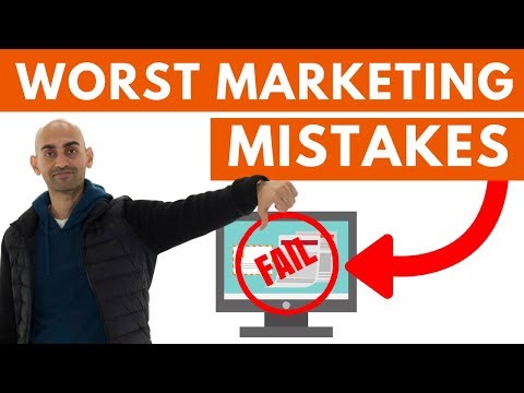 3 Marketing Mistakes You MUST Avoid - Marketing Tips and Tricks for Startups