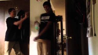 Epic silly string PRANK on my friend