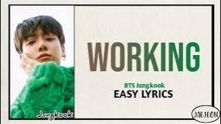 BTS (Jungkook) - Working (일하는중) (Yanghwa BRDG cover) easy lyrics