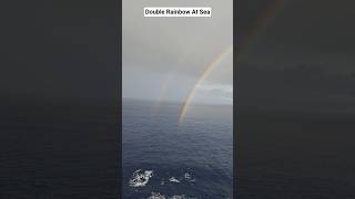 End To End Double Rainbow At Sea @StevesStrayStuff