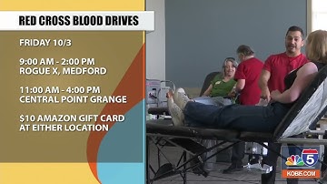 Two local Blood Drives this Friday