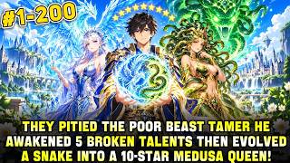 Little Snake→Queen Medusa, Ice Bird→Crystal Phoenix—He Can Evolve All Animals into 10-Star Beasts! screenshot 4