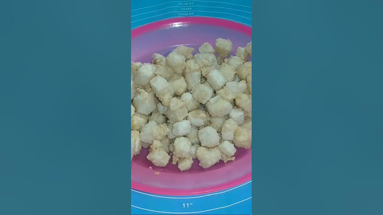 tahu + tepung beras