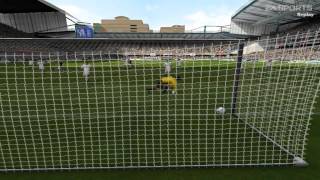 Fifa 2005 PC Gameplay Newcastle United vs Inter Milan