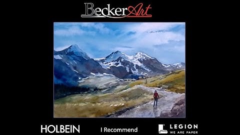 BeckerArt Sunday Morning Demonstration in Watercolor by David R Becker