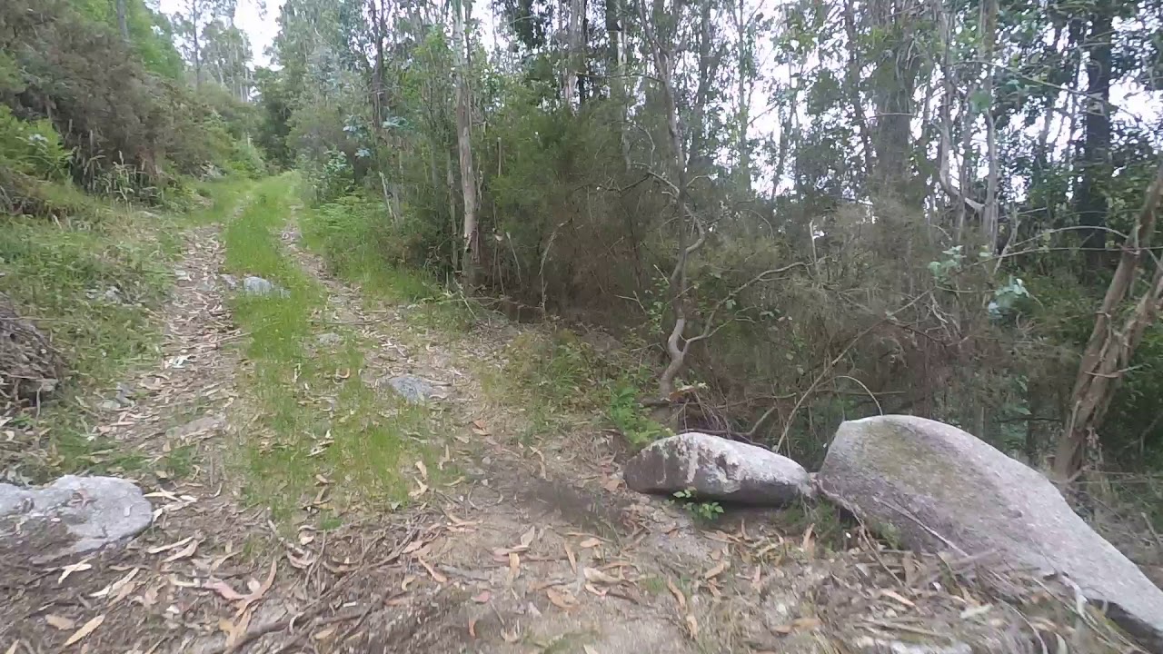 Camino de la desembocadura del Río Calvelle en el Río Verdugo