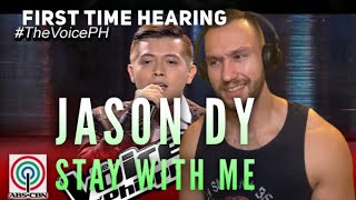 Jason James Dy - The Voice of the Philippines Blind Audition “Stay With Me” (Season 2) REACTION!!!