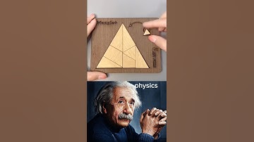 This triangle puzzle will break your mind 🤯🔺#shorts #physics #viral