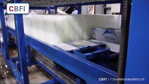 10 tons CBFI direct evaporator block ice machine
