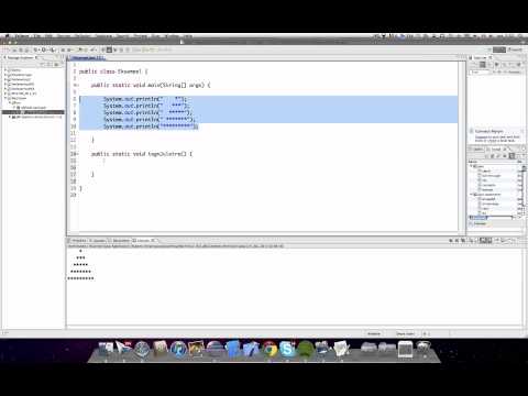 Video: Hvordan skriver du tekst i Java?