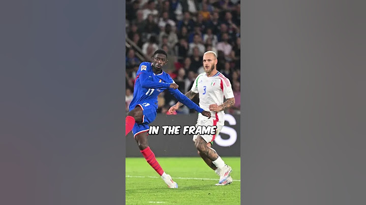 Dembele's Shot - But Where's the Ball? #football