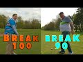 Break 10090 all shots high and mid handicap golf golf subscribe hitthebell