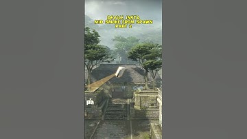 Astralis DEVICE MUST KNOW INSTA SMOKE MID from SPAWN pt2 - Ancient #shorts #csgo