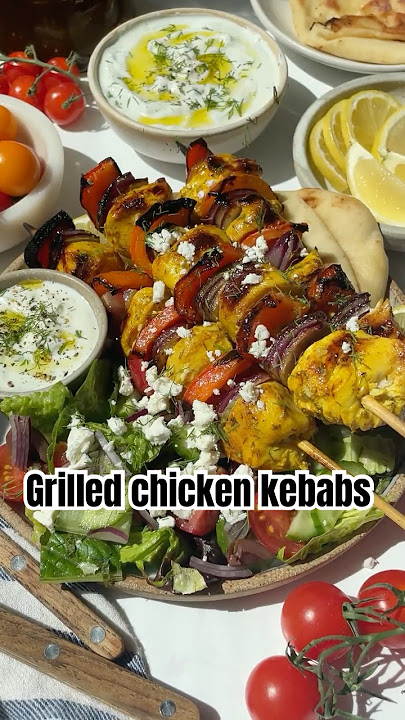 Grilled Chicken Kebabs Recipe