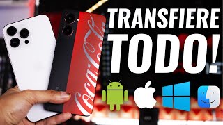 Transfiere archivos, fotos, contactos y apps entre Android, iOS, Windows y MacOS | Send Anywhere screenshot 5