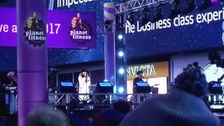 "Stand By You" Soundcheck Performance by Rachel Platten - Times Square NYE Ball Drop