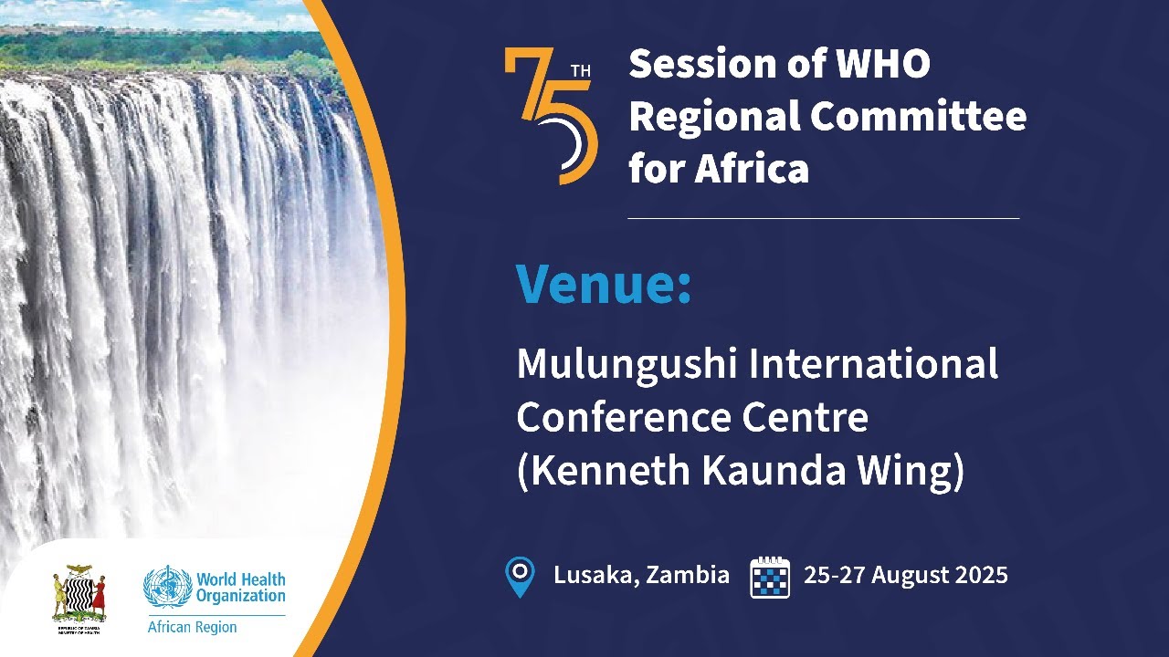 Seventy-fifth session of the WHO Regional Committee for Africa - Day 3 ...