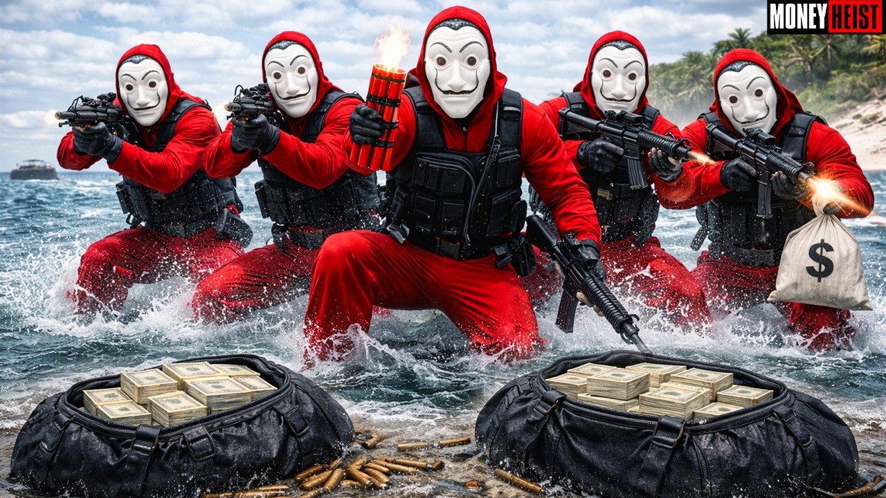 PARKOUR VS MONEY HEIST! 6 | BAD GUYS: NO ESCAPE, Ocean Heist (BELLA CIAO) Epic POV