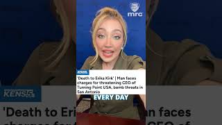 Celeb Mocks Charlie Kirk's Death, Then Whines About Threats #shorts