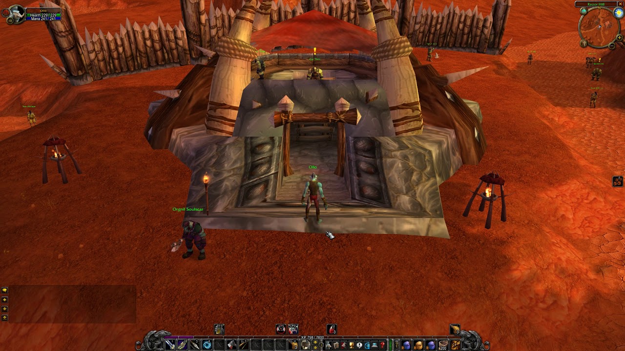 Razor Hill Hunter Trainer, WoW Classic YouTube