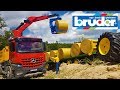 Bruder toys best of trucks and tractors