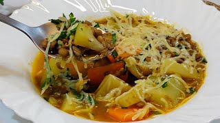 LENTIL SOUP WITH VEGETABLES [quick, healthy and easy] Practical and Healthy screenshot 4