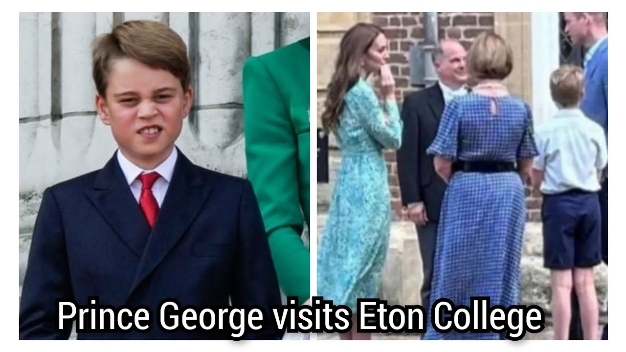 prince george visit to eton