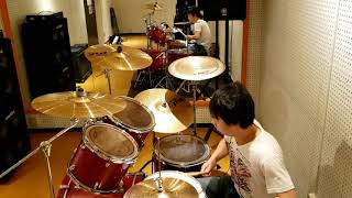 矢沢永吉　テレフォン(1994年　日本武道館ライブver)　ドラムカバー