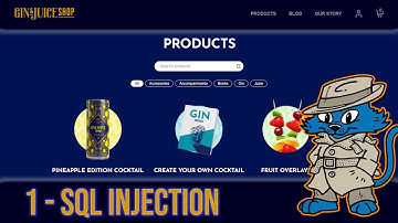1: SQL Injection (Union + Blind) - Gin and Juice Shop (Portswigger)