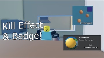 How To Get "Oranges" Kill Effect! | Roblox Arsenal