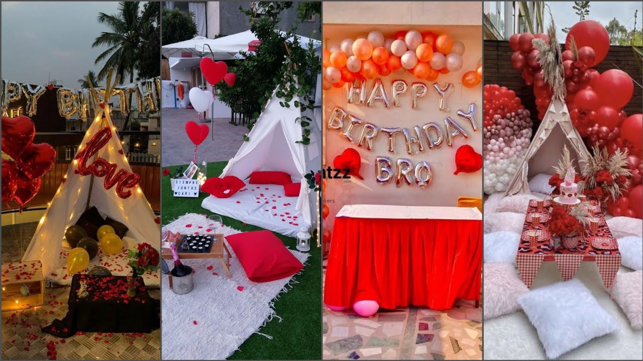 Terrace Decoration Ideas/Rooftop For Birthday Anniversary Party