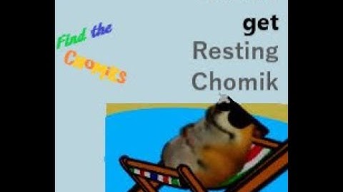 How to get Resting Chomik (Roblox FTC)