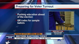 Expected high voter turnout for midterm elections