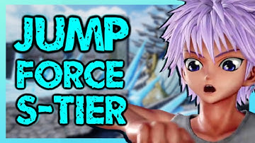 JUMP FORCE TIER LIST S-TIER CHARACTERS | Jump Force Online Ranked