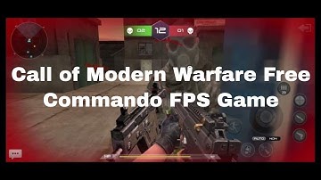 Call of Modern Warfare Free Commando FPS Game