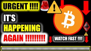 ⚠️ THIS CAN'T BE TRUE!!!!? HUUUUGE BITCOIN NEWS!!!!!⚠️Crypto Price Analysis TA/ Cryptocurrency Today