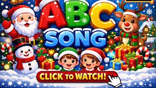 ABC Song Holiday Alphabet for Kids Learn Letters with Santa 4K