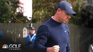 Rory McIlroy hits INSANE drive to set up eagle on 14 at Pebble Beach | Golf Channel